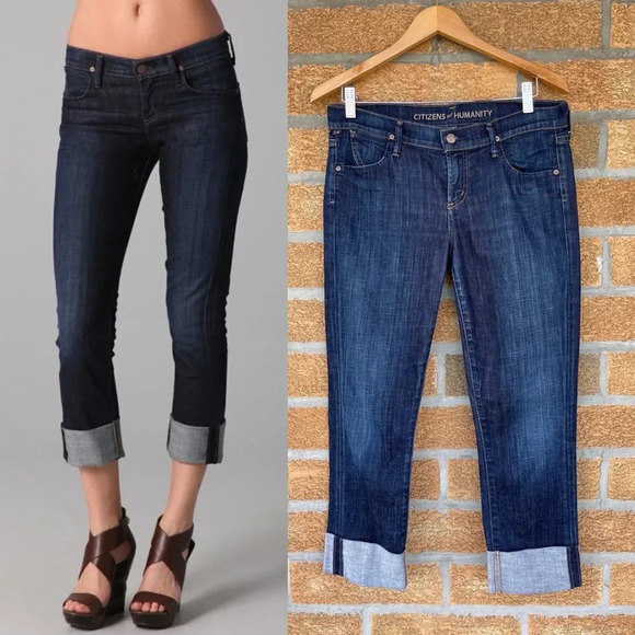 Citizens Of Humanity Denim - Citizens of Humanity Dani Cropped Jeans size 29